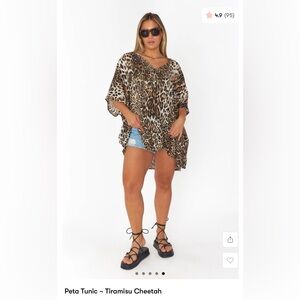 Show Me Your MuMu Cheetah Print Tunic